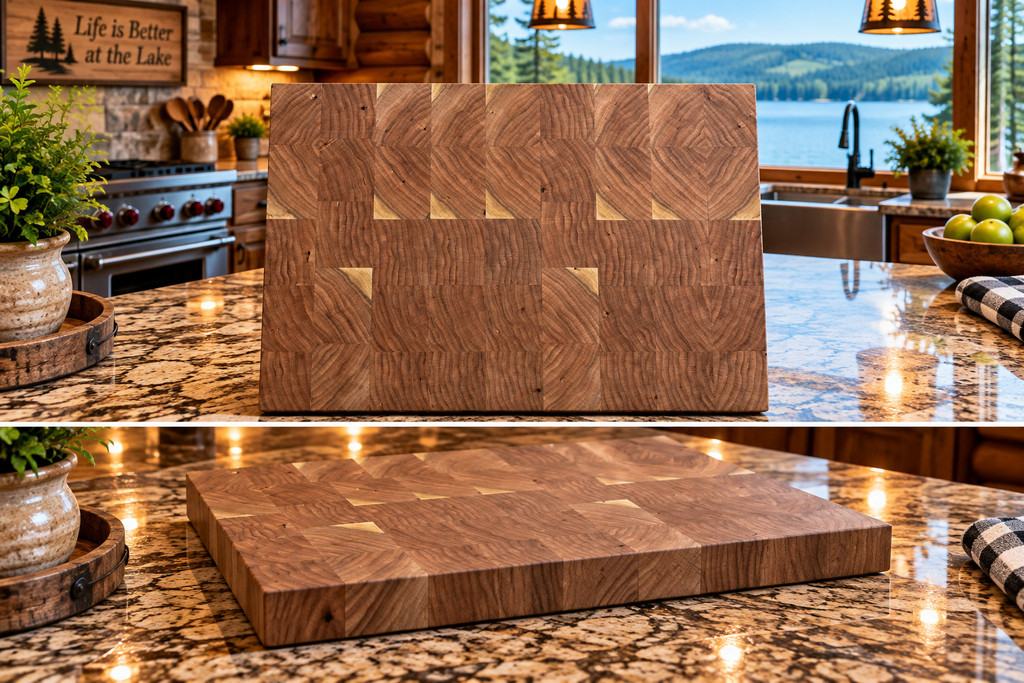 Cherry with white oak